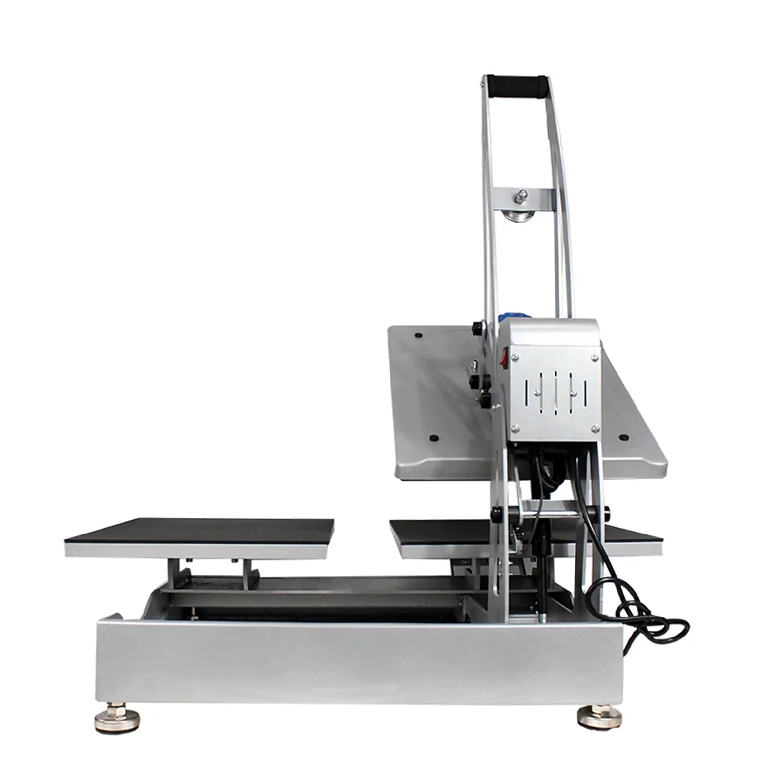 INTBUYING 15x15in Flat Heat Press Machine Double Sizetation Magnetic Heat Sizeublimation Transfer Cloth Bag Printing
