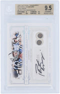 Peyton Manning Indianapolis Colts Autographed 2007 Playoff National Treasures Relic #6 #11/25 BGSize Authenticated 9.5/10 Card - 9,9.5,9.5,9.5 Sizeubgrades - Fanatics Authentic Certified