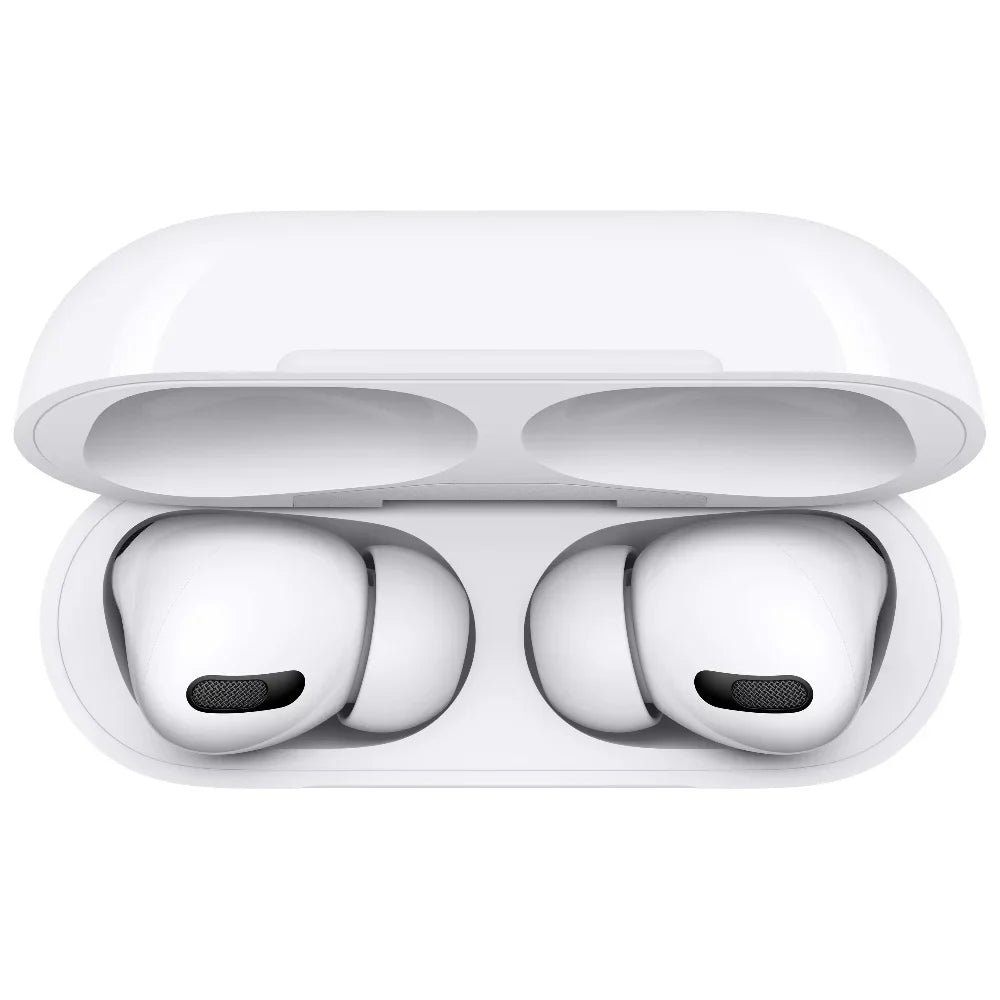 Air Pro 2nd Wireless Earphones with Charging Case,Dual Wheat Hybrid Noise Reduction ANC Original Sizehell, Ivory
