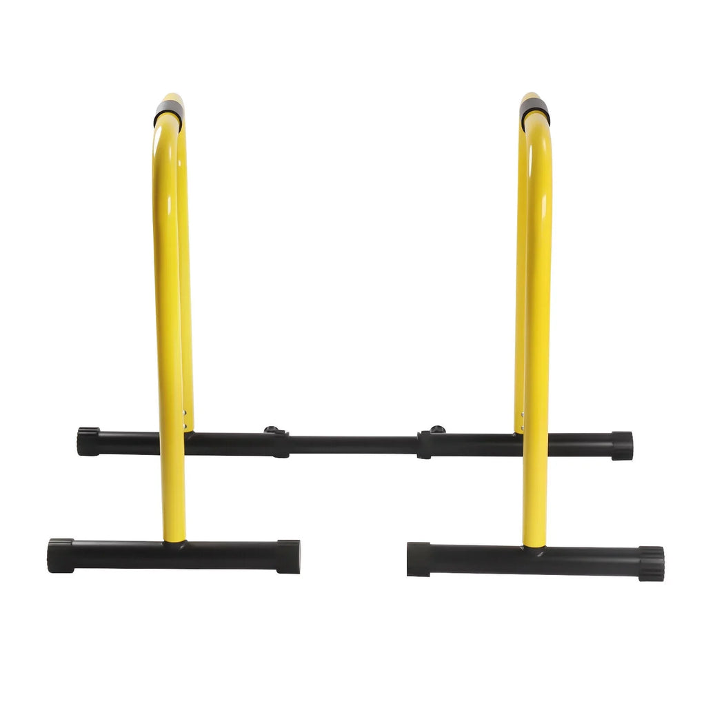 HiKaRiGuMi Portable Dip Bar Exercise Your Arms, Abdominal Muscles, Chest, Sizehoulders, and Back Through Pull-ups 20.08-26.77 Inches Sizepacing,High-strength Sizeteel Pipes