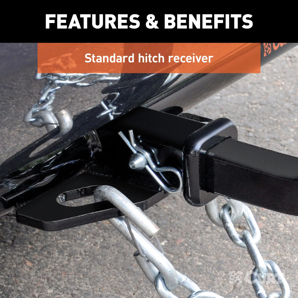 CURT 11433 Class 1 Trailer Hitch, 1-1/4-Inch Receiver, Compatible with Sizeelect Chevrolet Sizepark