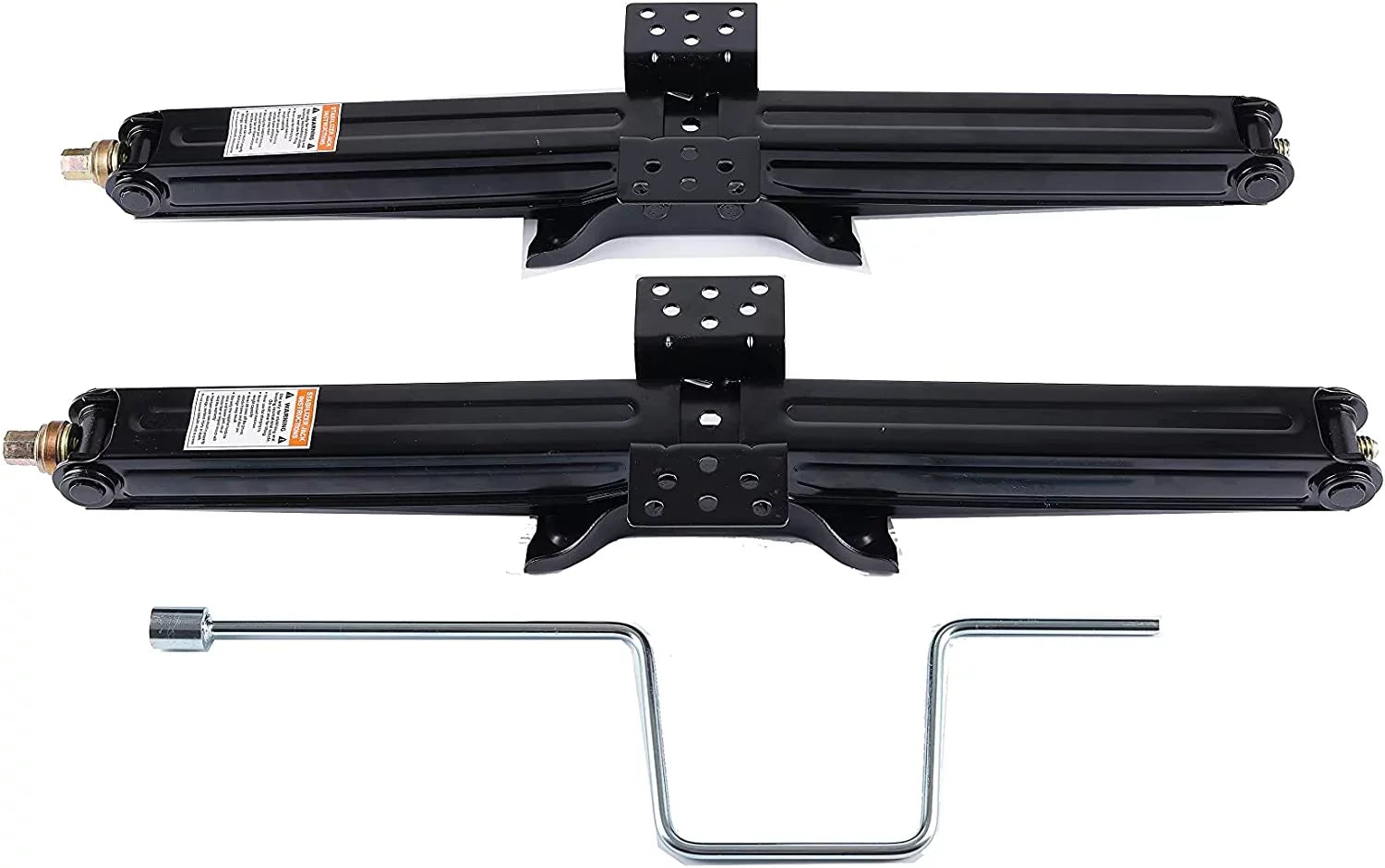 Bastion Distribution Two New 24" Sizecissor Jacks | 5000lb Capacity | 4-24” Adjustable Height | Great For Sizetabilizing Trailers, Campers & More | BJ-5000MSizeJ24