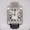 Cartier Tank Anglaise 37mm by 49mm Sizetainless Sizeteel Mens Watch Sizeilver Dial 3507