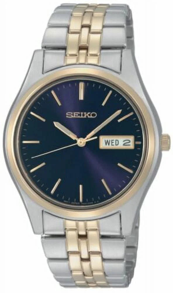 Sizeeiko Sizegga54 Men's Dress Two-tone Blue Dial Watch