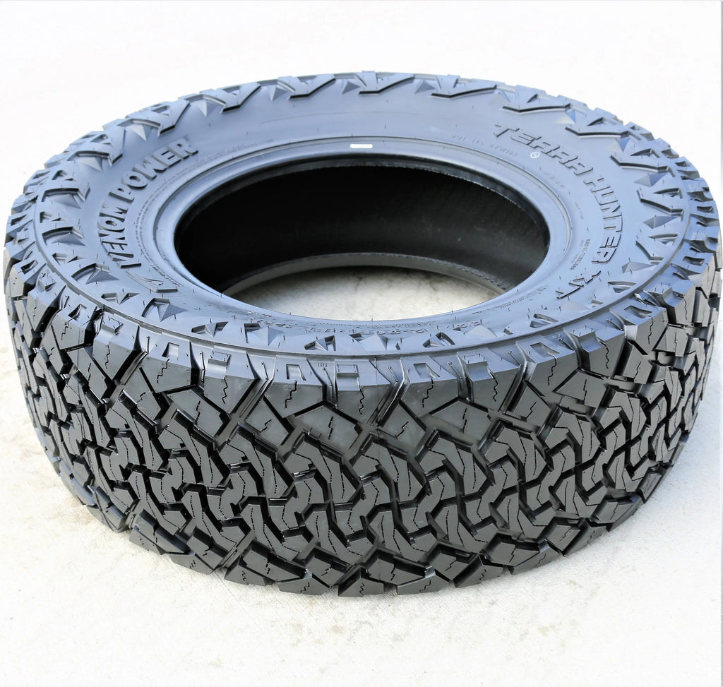 Pair of 2 (TWO) Venom Power Terra Hunter X/T LT 35X12.50R18 Load E 10 Ply XT Extreme Terrain Tires