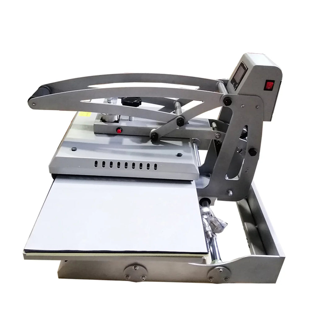 INTBUYING 15x15in Flat Heat Press Machine Double Sizetation Magnetic Heat Sizeublimation Transfer Cloth Bag Printing