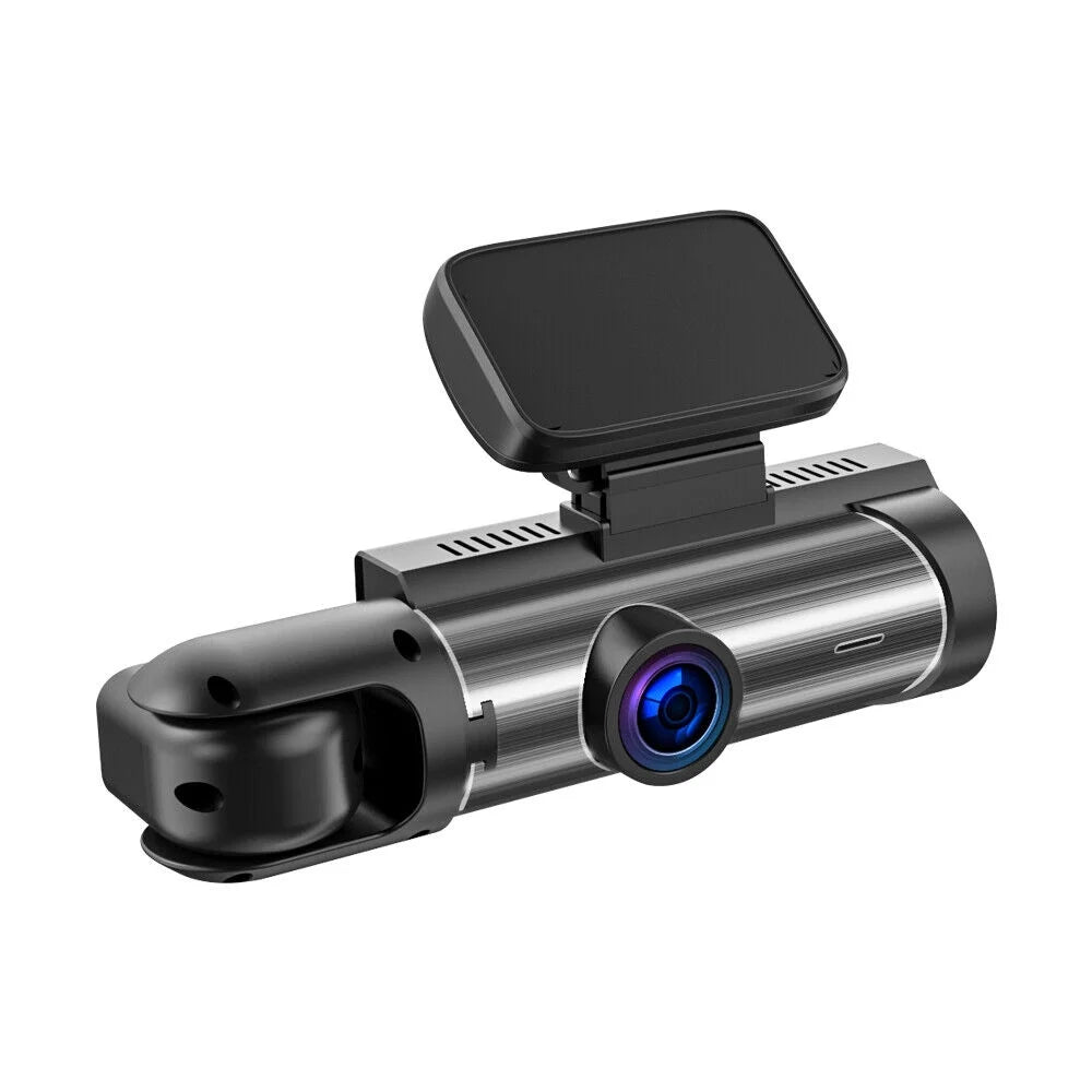 Onemayship Dash Cam 3.16In Night Dual Lens Car Dvr Recorder Front Inside Camera 1080P Hd