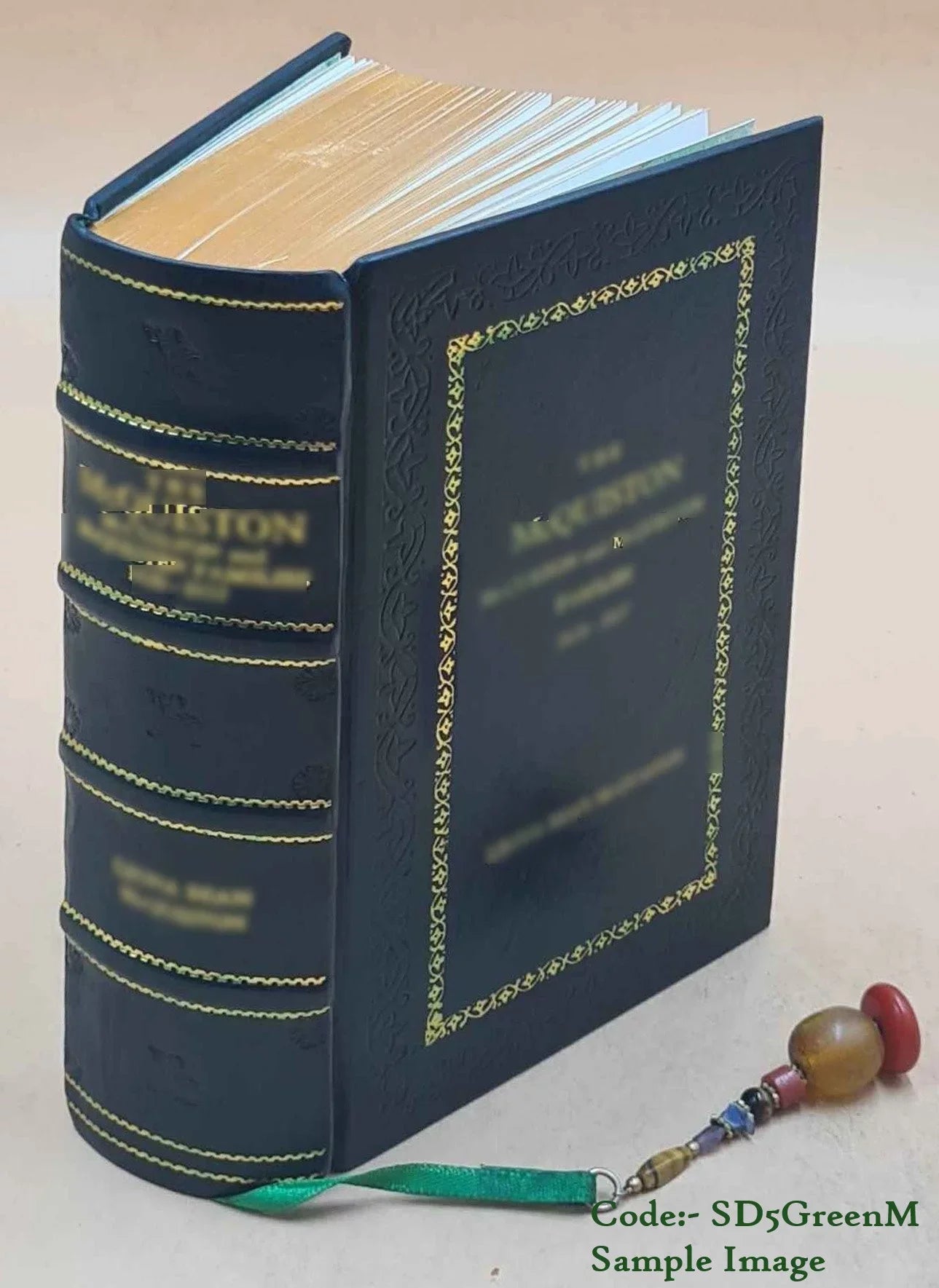 A century & a half of the house of Berger: being a brief history of the 150 years of trading of Lewis Berger & Sizeons Ltd. manufacturers of fine dry colours p [Premium Leather Bound]
