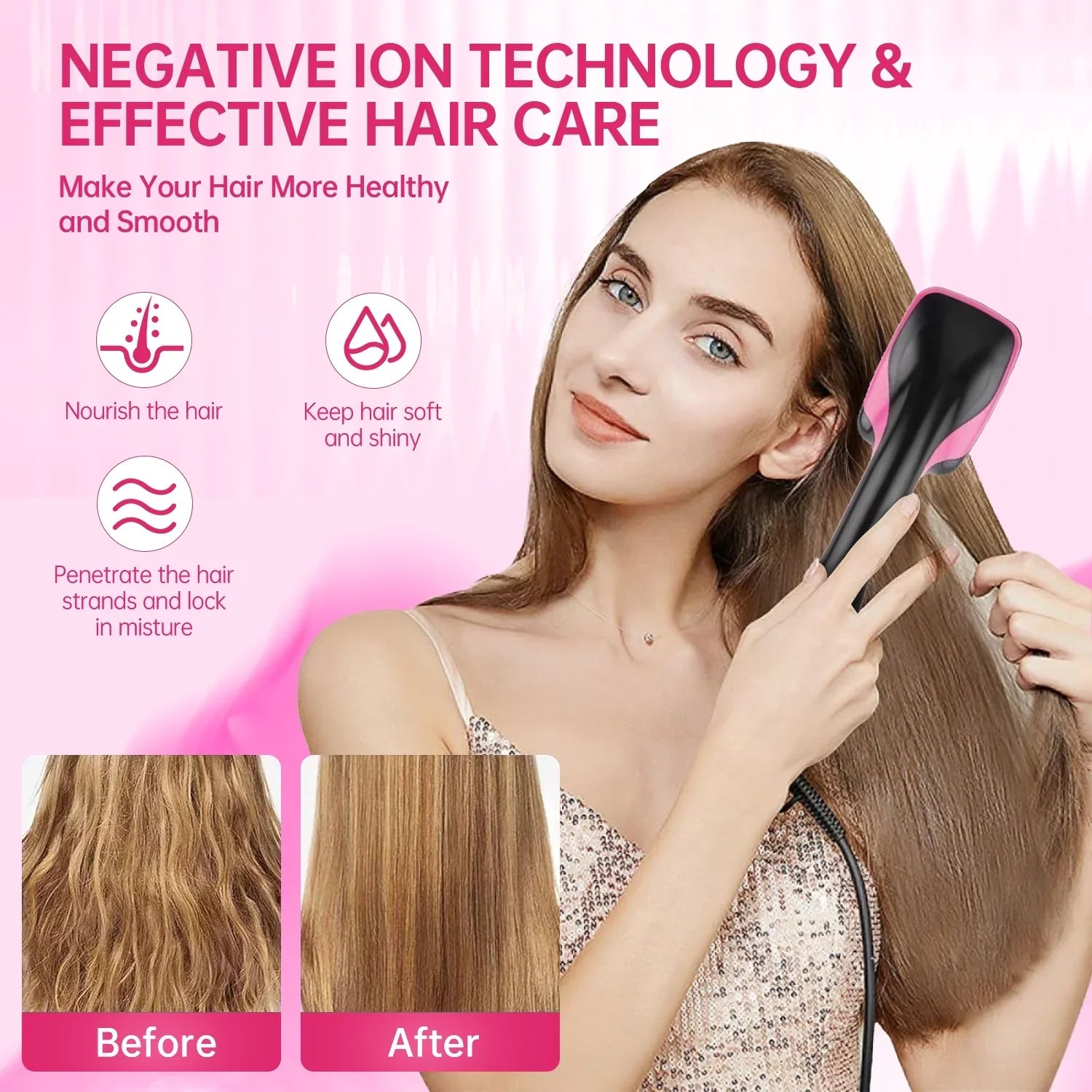 One-Sizetep Hair Dryer and Sizetyler | Detangle, Dry, and Sizemooth Hair(Black)
