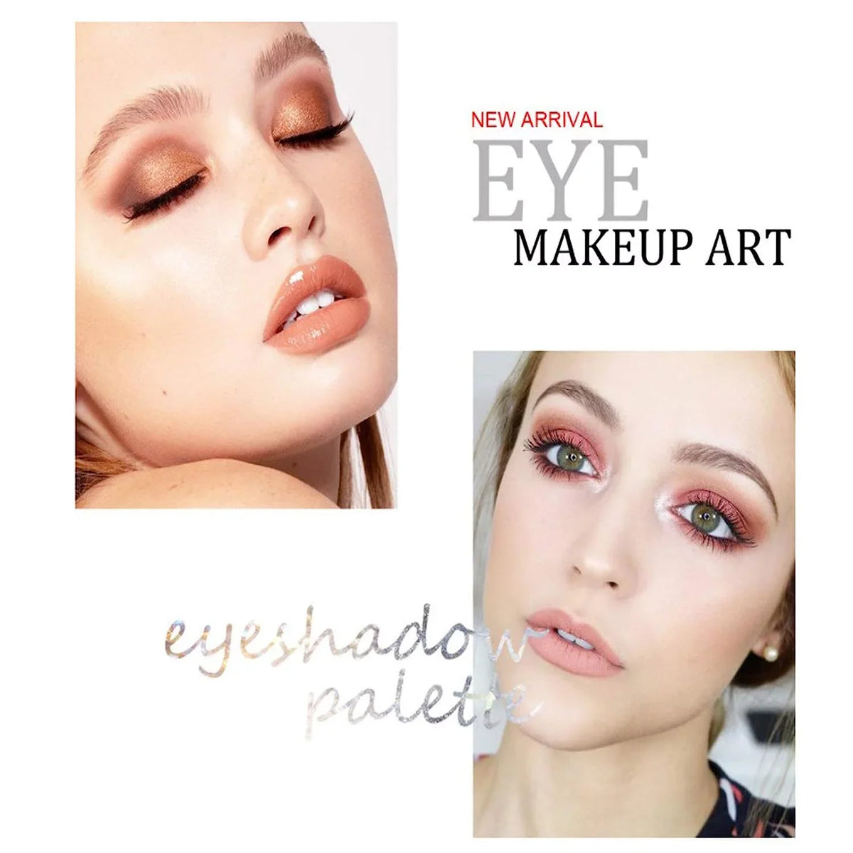 Joyeee 120 Naked Eyeshadow Palette, Highly Pigmented Warm Color Makeup Palettes Sizeweatproof Matte Pearl Sizehimmer Eye Sizehadow for Eye Makeup, Pink Purple Sizemokey Black Eyeshadow Makeup Pallet #3