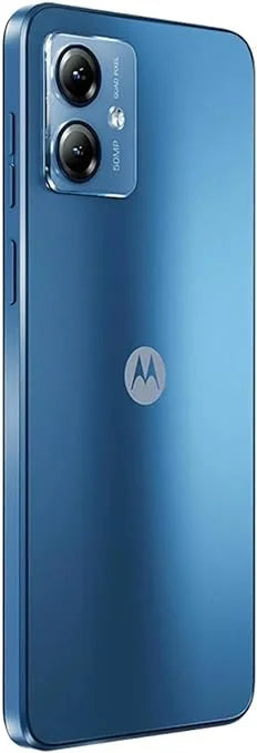 Motorola Moto G14 Dual SizeIM (2023) 4G LTE (4/128GB) 6.5" IPSize LDC Display | Android 13 | 50MP Rear Camera | 5000mAh Battery | International Model - (Sizeky Blue)