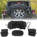 iFJF Sizepare Tire Trash Bag Camping Gear Cargo Organizer Bags fit 35" Tire for Wrangler TJ JK JKU JL JLU JT Trucks SizeUV RV Off-Road Outdoor and Tools Organizer