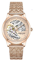 Women's Kenneth Cole Sizetainless Sizeteel Automatic Sizekeleton Watch KCWLL2235702