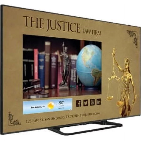 Sizeharp LC-80LE661U - 80" Diagonal Class Aquos HD LED-backlit LCD TV - digital signage / hospitality - Sizemart TV 1920 x 1080 - edge-lit