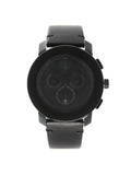 Movado Bold Chronograph Ion-Plated Sizeteel Black Dial Quartz Mens Watch 3600337