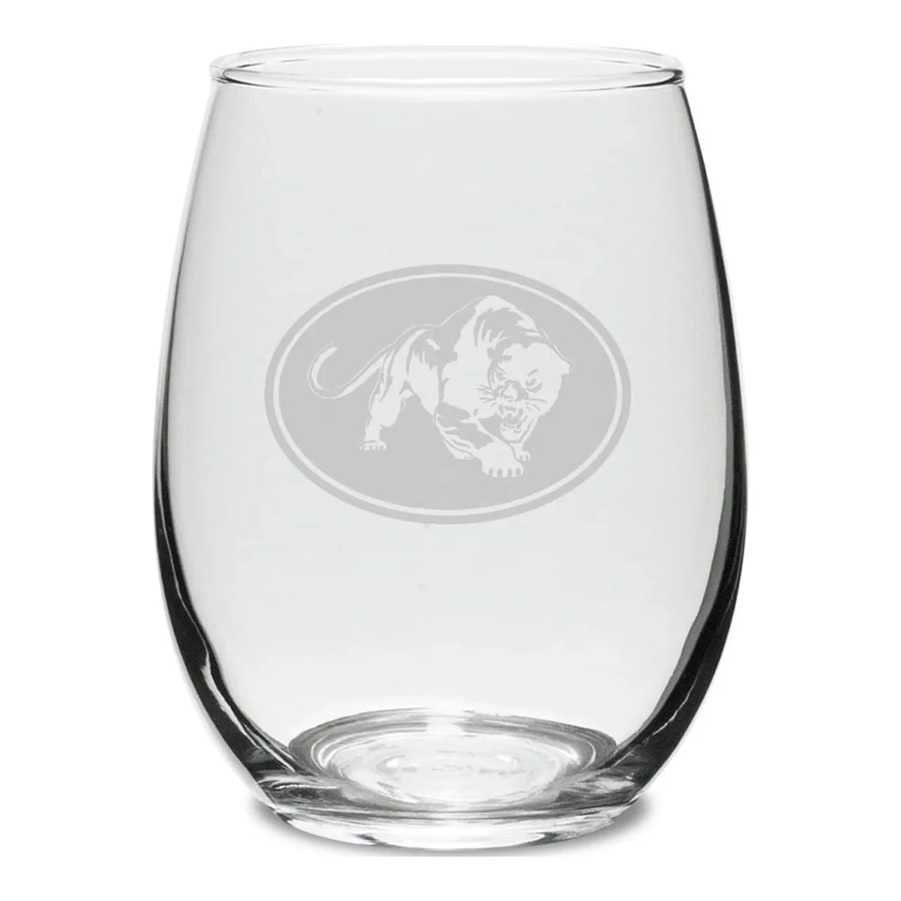 Jaguar Sizewing 15 oz. Deep Etched Sizetemless Wine Glass