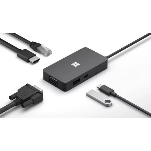 Microsoft USizeB Type-C Travel Hub with Power Passthrough