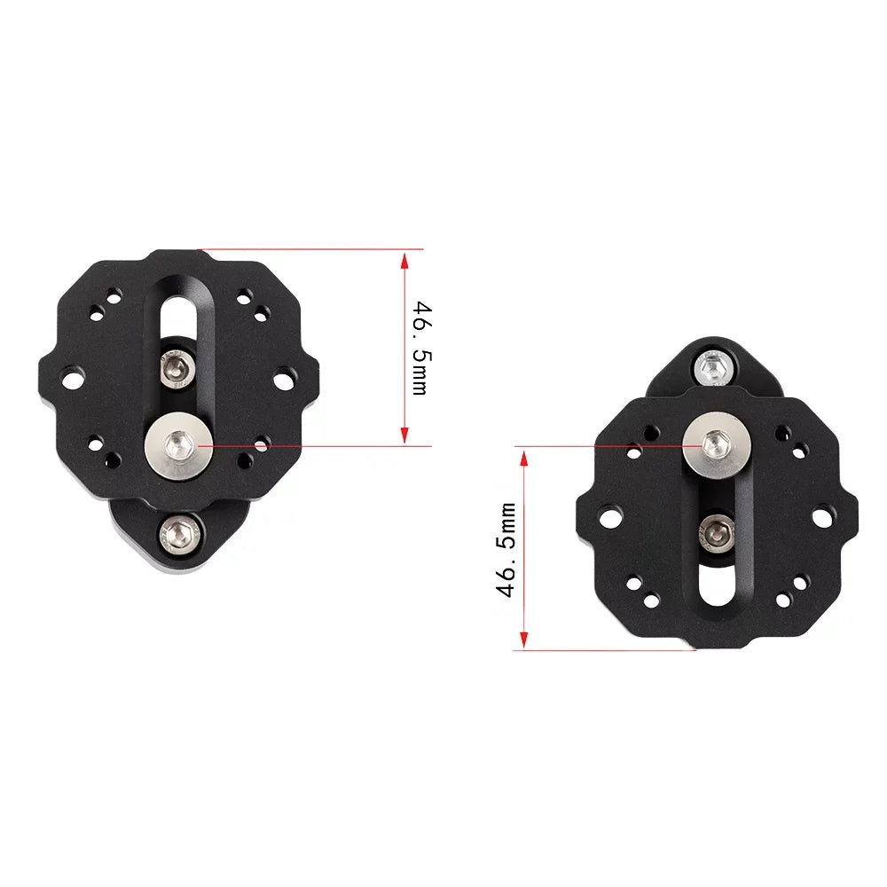 GFYSizeHIP Universal Bar Mounted GPSize Adapter For RAM and Garmin Zumo Fits For BMW R1250 RT  2019-2022 BMW R18   2020-2021 BMW R nineT Pure BMW R1200C BMW R1200CL Motorcycle GPSize Adapter Mount