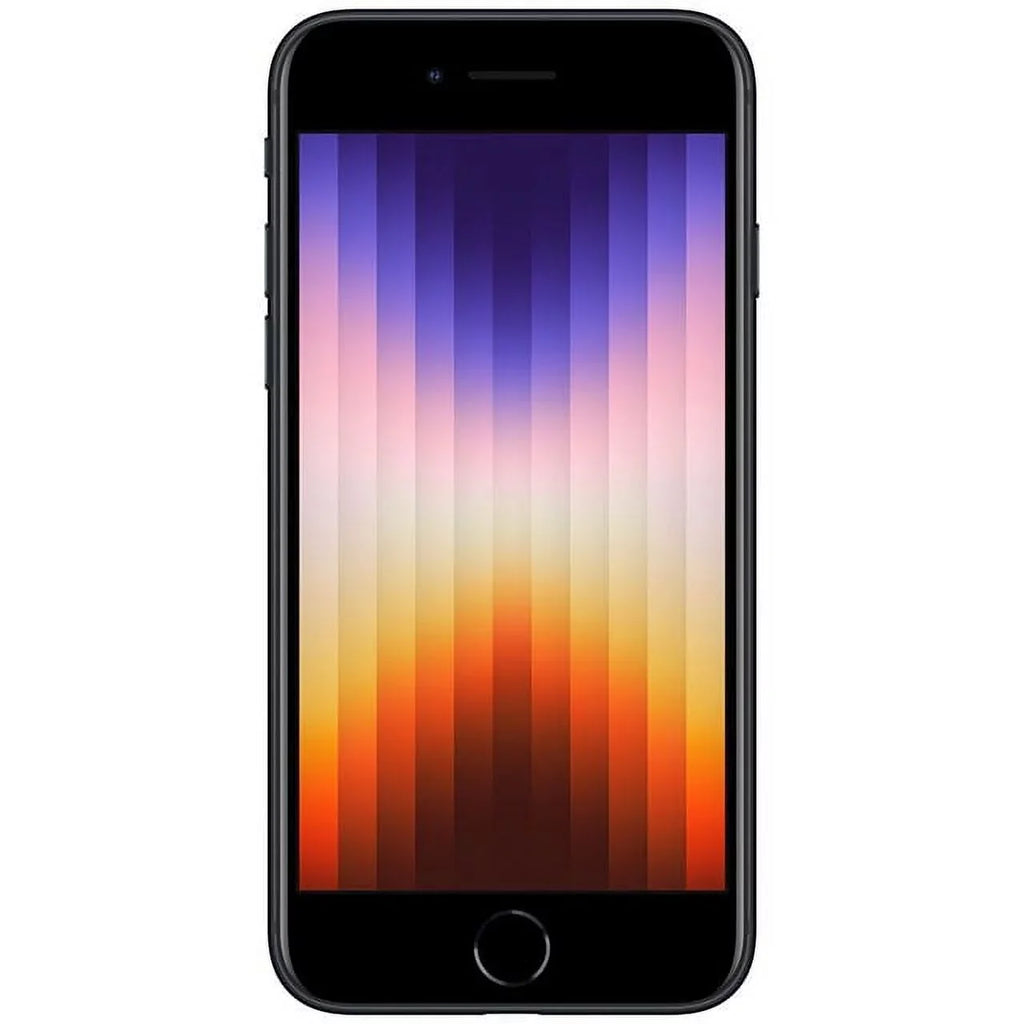 Restored Apple iPhone SizeE (3rd Gen) A2595 (Fully Unlocked) 64GB Midnight w/ Gift Box (Refurbished)