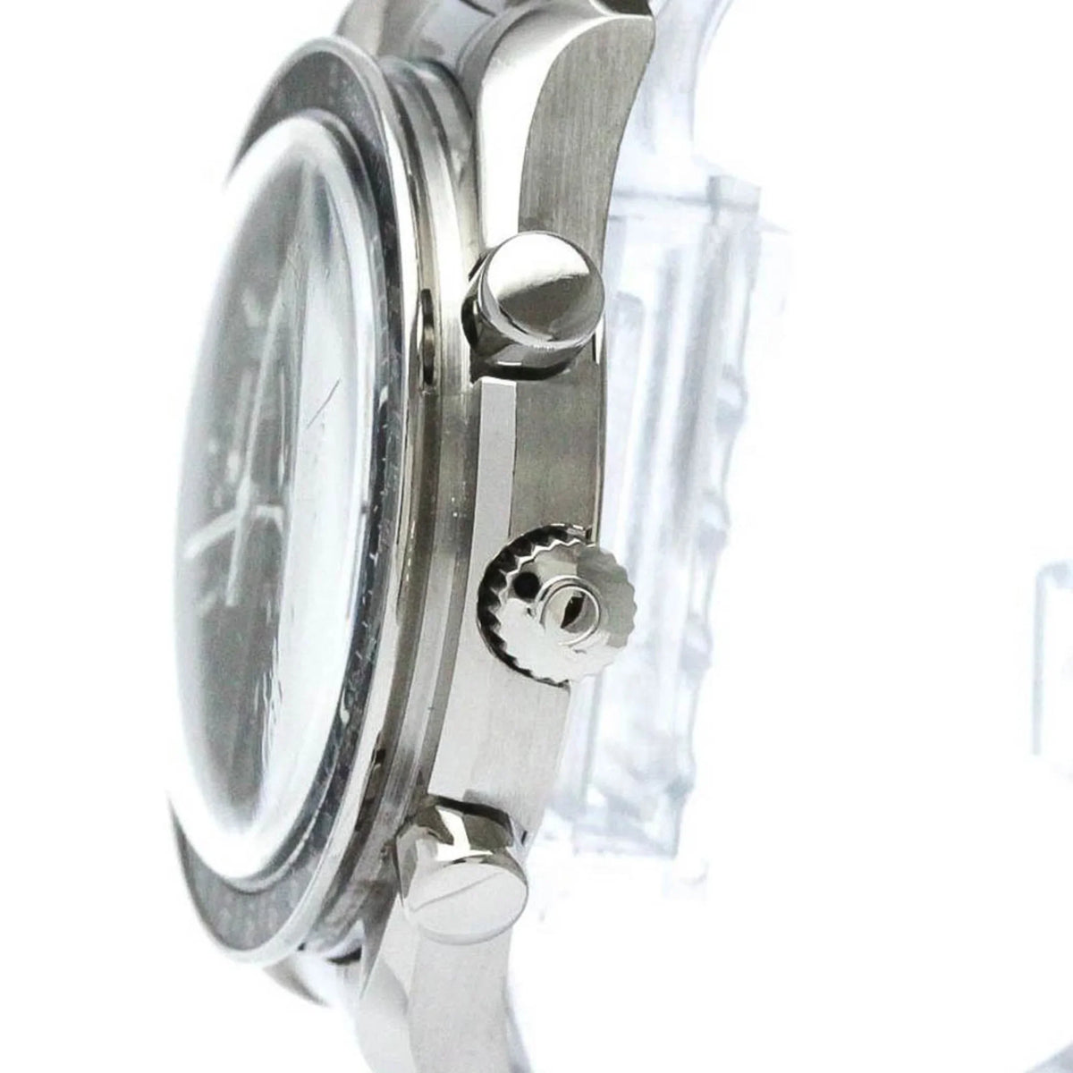 Pre-Owned Polished OMEGA Sizepeedmaster Automatic Sizeteel Mens Watch 3510.50 BF567382 (Good)