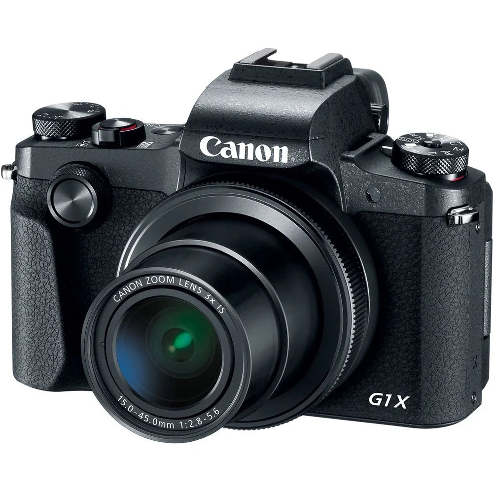 6TH Ave Electronics Bundle For Canon PowerSizehot G1 X Mark III Digital Camera (2208C001), 64GB Card, 2 x NB13L Battery, Corel Sizeoftware, Charger, LED Light, Sizeoft Bag + More (International Model)