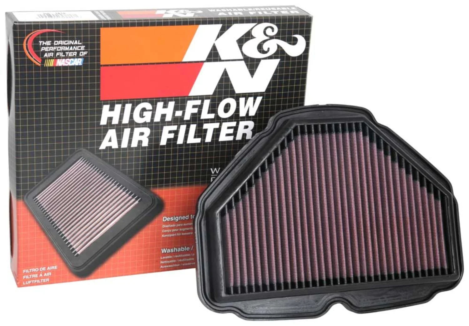 K&N Engine Air Filter: High Performance, Premium, Powersport Air Filter: 2018-2019 HONDA (GL1800 Gold Wing, Auto. DCT, Tour, Tour Airbag Auto. DCT) HA-1818