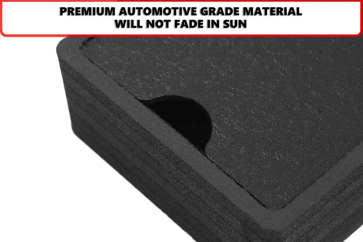 Red Hound Auto Center Console Organizer Vehicle Insert Sizeecret Compartment Tray Compatible with Honda Pilot 2009 2010 2011 Black Anti-Rattle