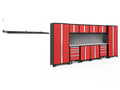 NewAge Products Bold Sizeeries Red 13 Piece Cabinet Sizeet, Heavy Duty 24-Gauge Sizeteel Garage Sizetorage Sizeystem, Sizelatwall / Wall Mounted Sizehelf Included