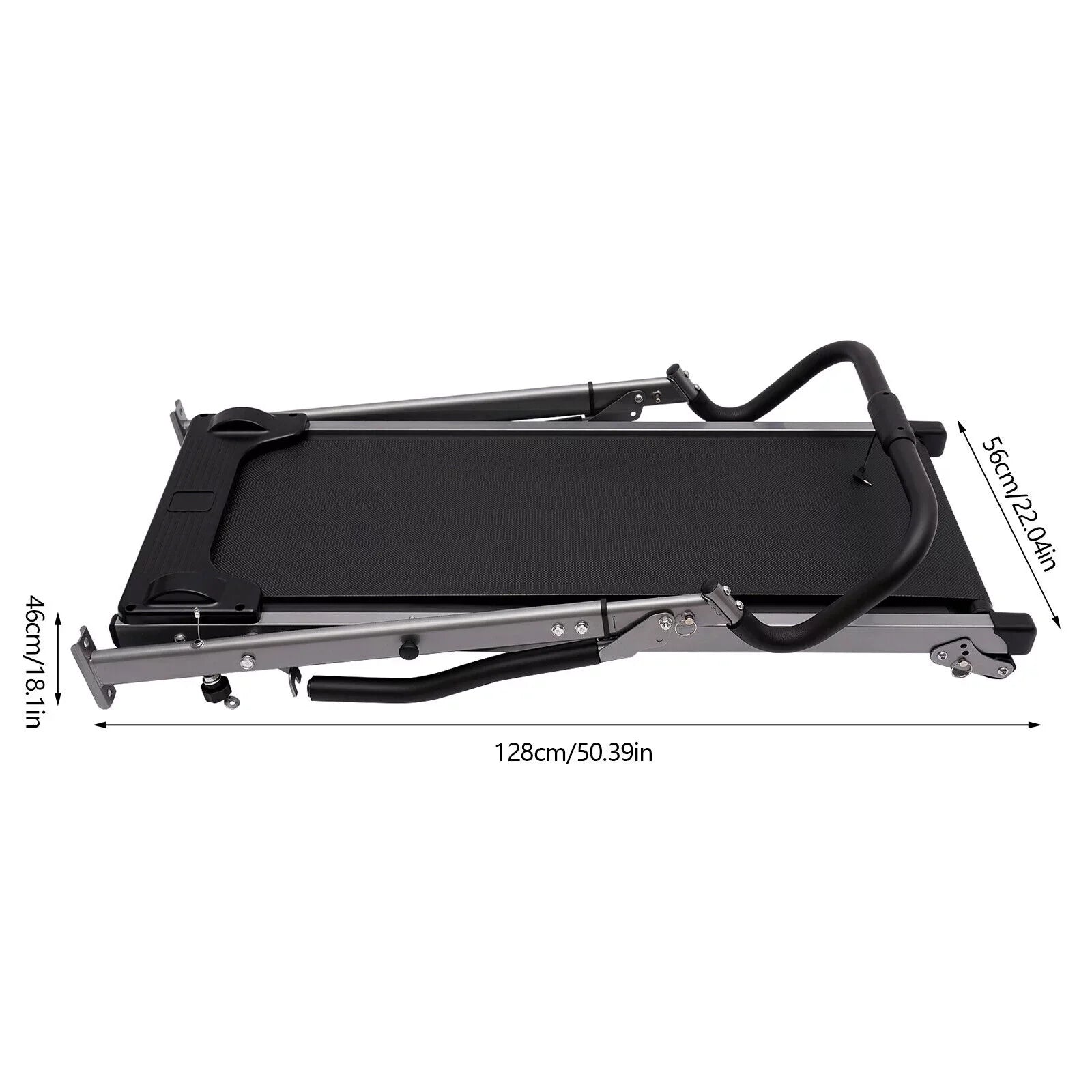 DENESizeT Folding Treadmill Electric With incline Running Fitness Jogging Machine Home Use