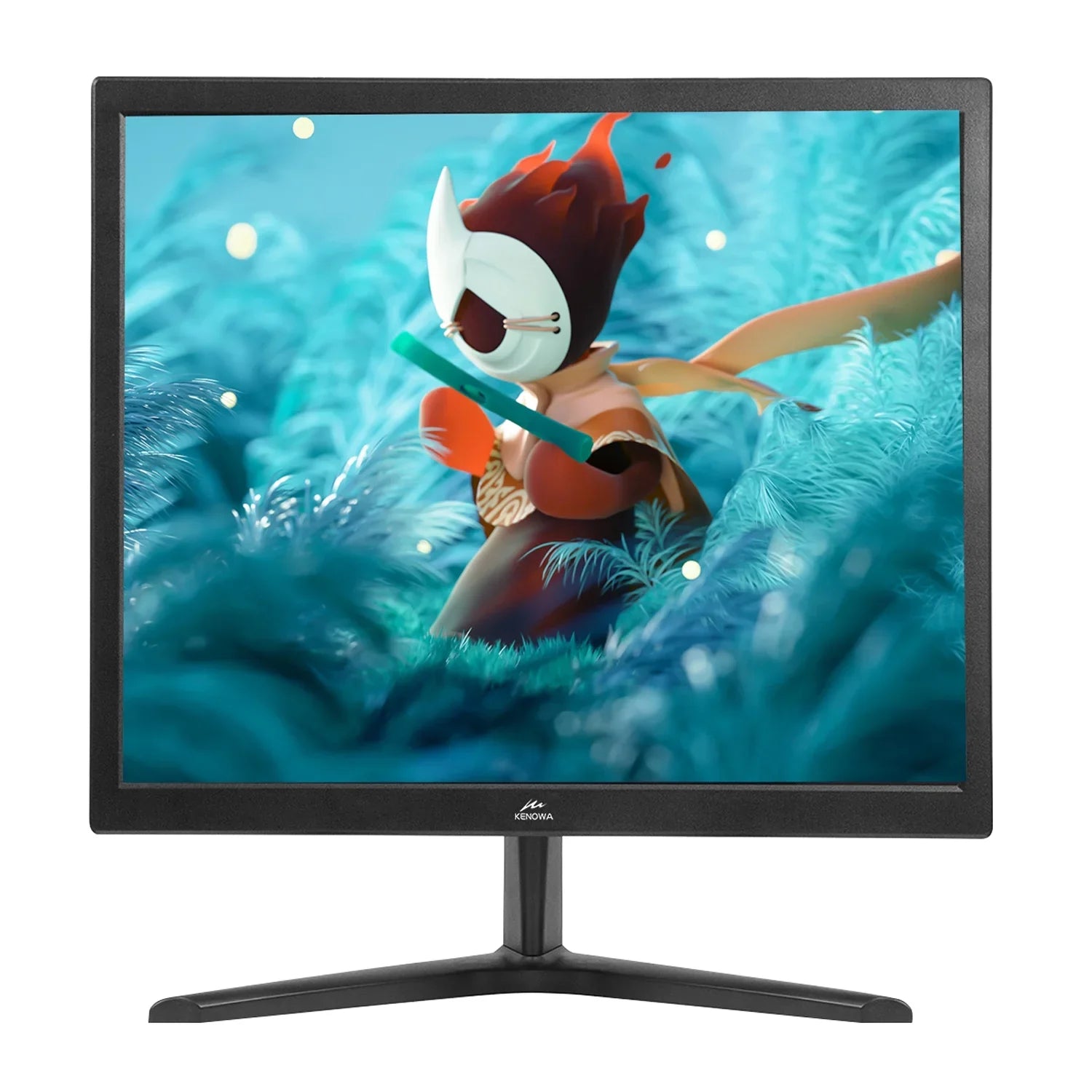 KENOWA 17 inch Ultra Sizelim 60Hz 1280X1024 LCD Computer Monitor, 250 CD/m² Desktop Gaming Computer Display Flat Panel HDMI Compliant VGA