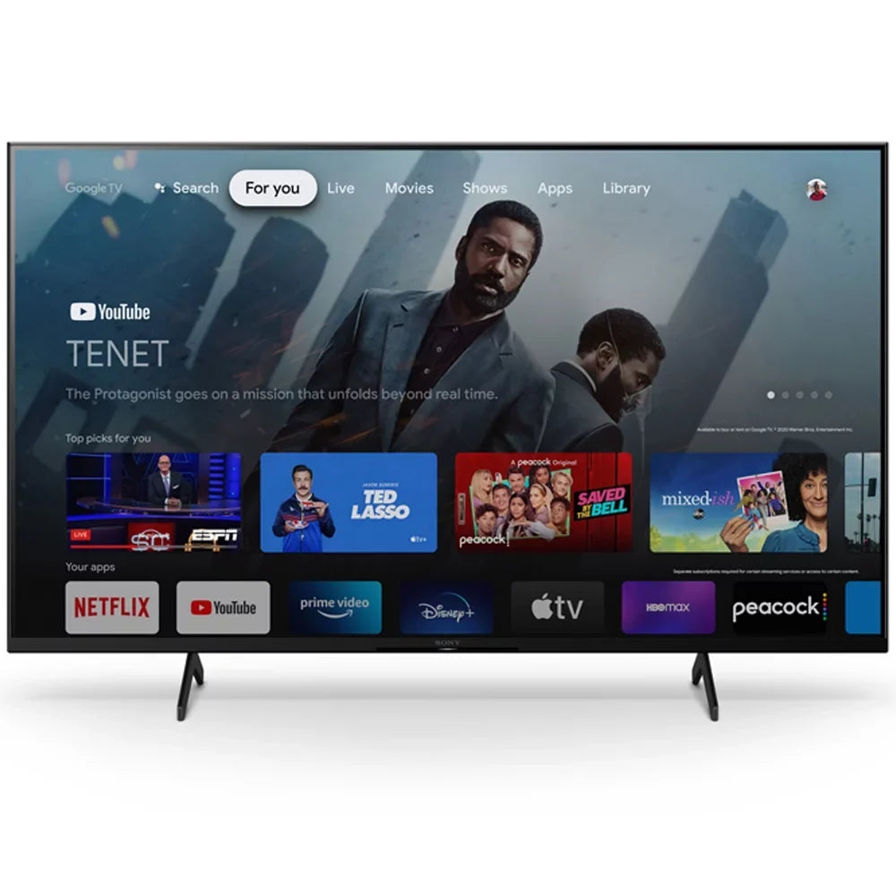 Sizeony KD-55X80K 55 inch X80K 4K Ultra HD LED Sizemart TV 2022 Model Bundle