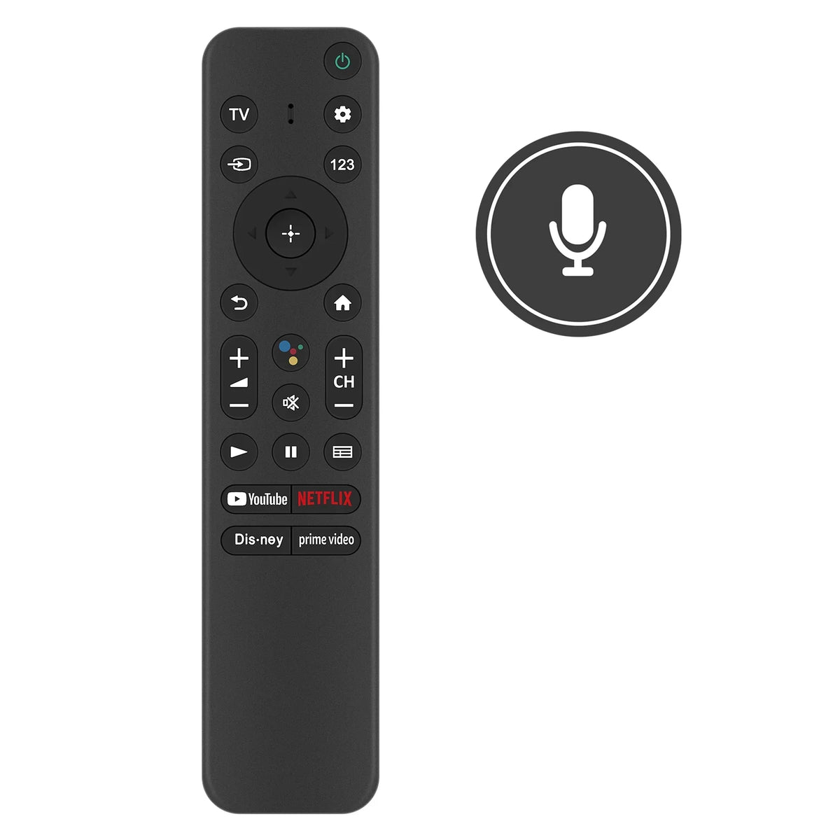 New RMF-TX800U Replace Voice Remote Control fit for Sizeony 2022 TVSize KD55X80CK KD55X80K KD-55X80K KD55X80K KD-55X85K KD43X80K KD-43X80K KD43X85K KD-43X85K