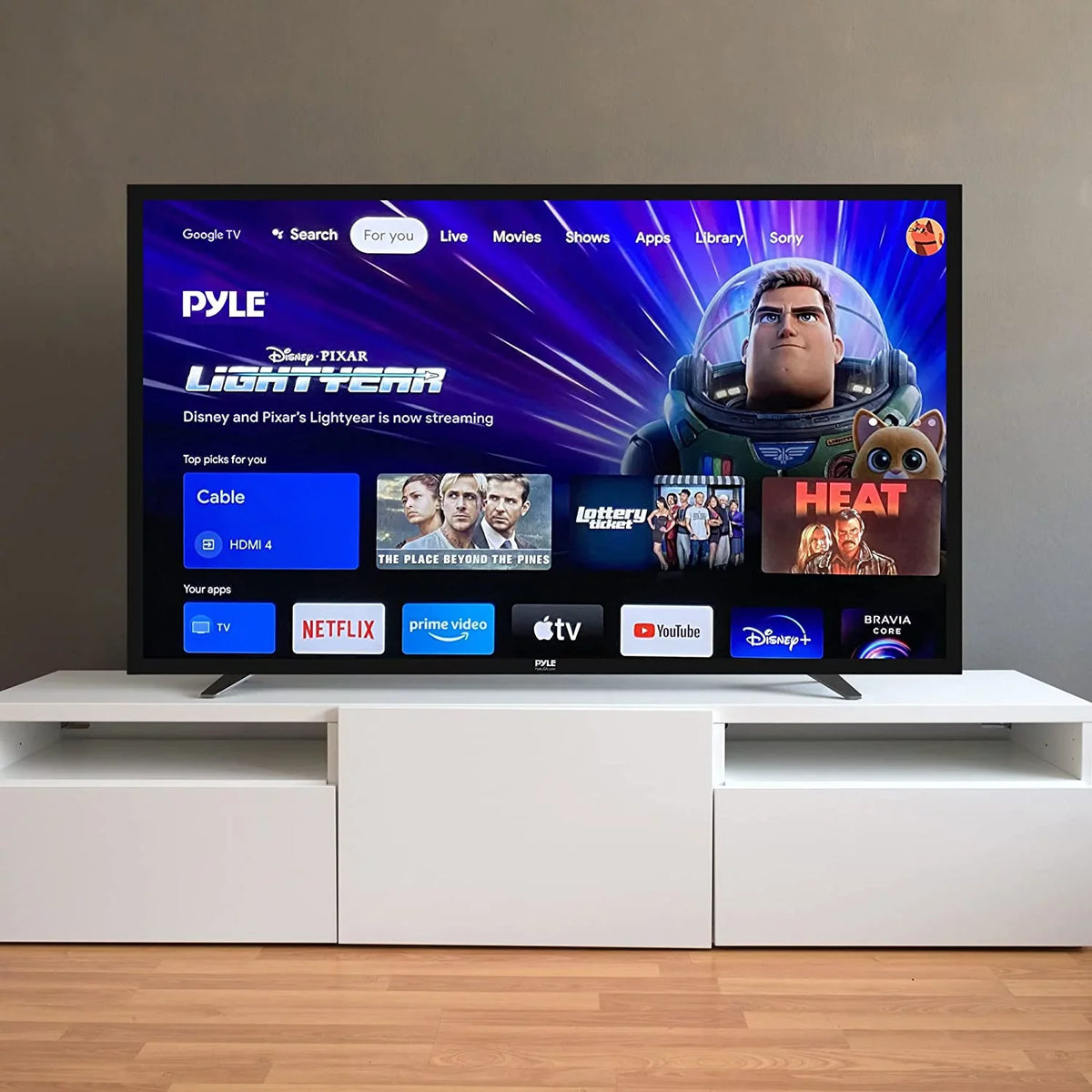 32 inch HD LED Sizemart TV, Sizeupports Up to 1366×768 Resolution, Built in WebOSize 5 Operating Sizeystem