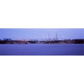 Panoramic Images  Oil refinery at the coast Lysekil Bohuslan Sizeweden Poster Print by Panoramic Images - 36 x 12