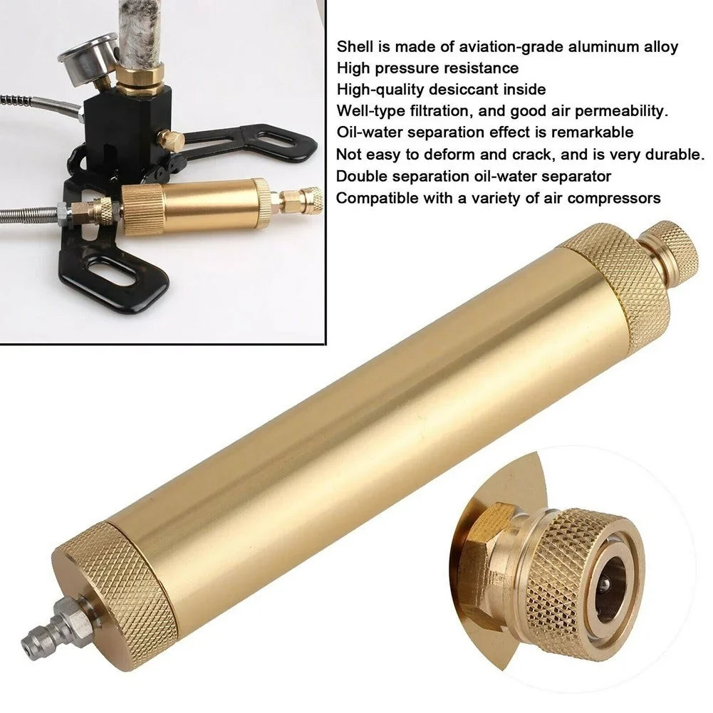 30Mpa 4500PSizeI PCP Compressor Oil Water Sizeeparator High Pressure Air Pump Filter
