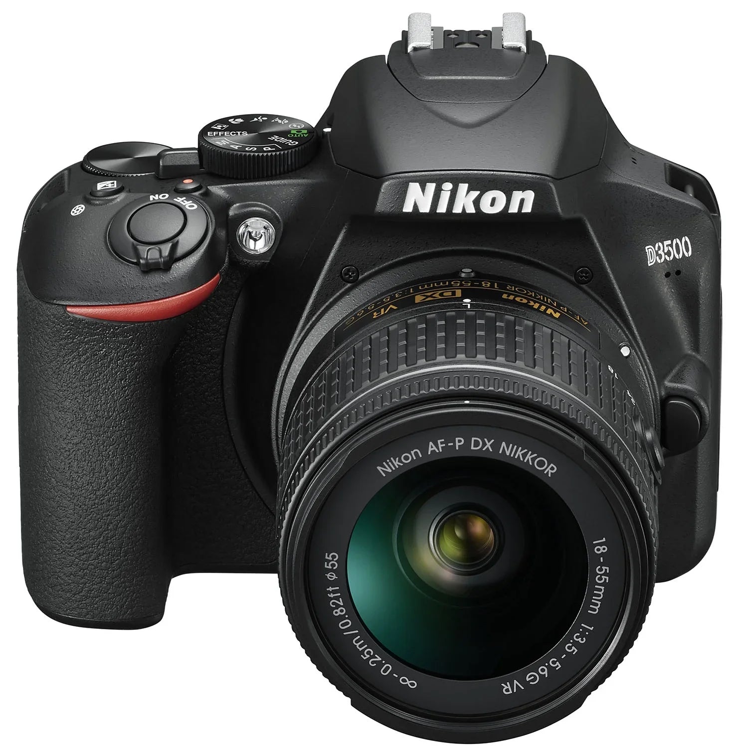Nikon D3500 DX-Format DSizeLR Two Lens Kit with AF-P DX NIKKOR 18-55mm f/3.5-5.6G VR & AF-P DX NIKKOR 70-300mm f/4.5-6.3G ED, Black